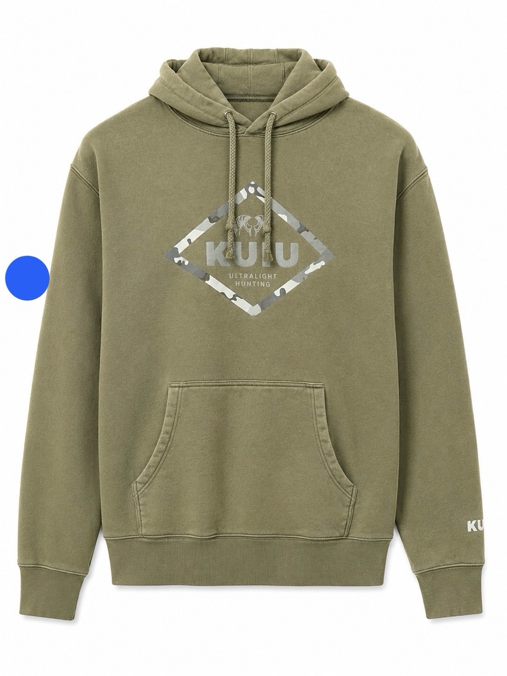 KUIU Olive Green Hunting Hoodie Pullover Sweatshirt Men’s Medium
